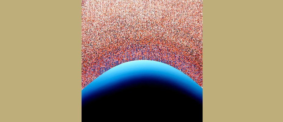   Horizon, Acrylic on Canvas, 48" x 48"
