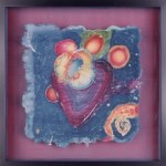 The Planet Heart II - Painting on Silk